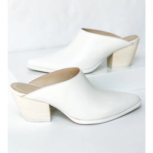 Matisse Mules White - Picture 1 of 4